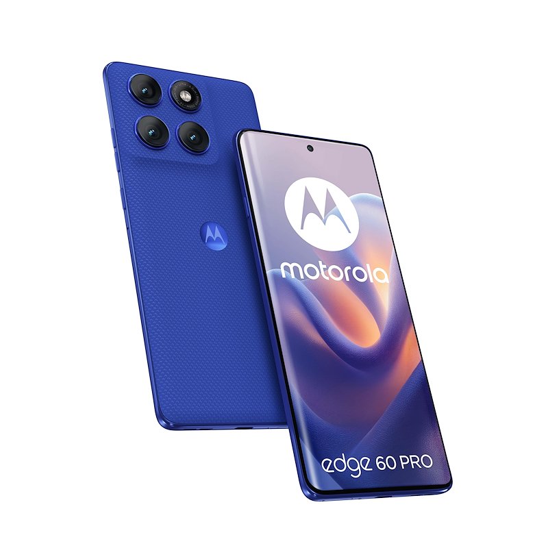 Motorola Moto Edge 60 Pro 12/512GB Dazzling Blue - Telecomunicazione Motorola Moto Edge 60 Pro 12/512GB Dazzling Blue