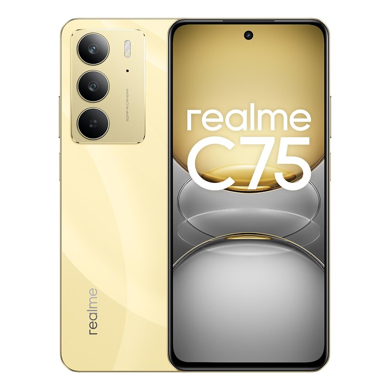 Realme Smartphone REALME C75 8/256GB Lightning Gold