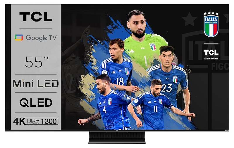 TCL TV Led 55'' 55C805 Nero